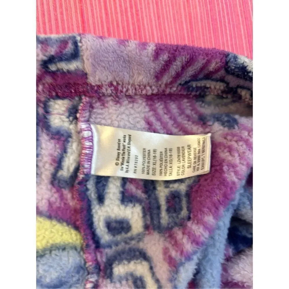 Disney xl 16-18 pajamas pants Eeyore purple #76292 (Do Not Disturb) - Picture 2 of 3